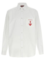 Gucci White Cotton Blouse Gucci