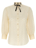 Valentino Garavani White Cotton Blouse Valentino Garavani