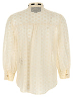 Valentino Garavani White Cotton Blouse Valentino Garavani