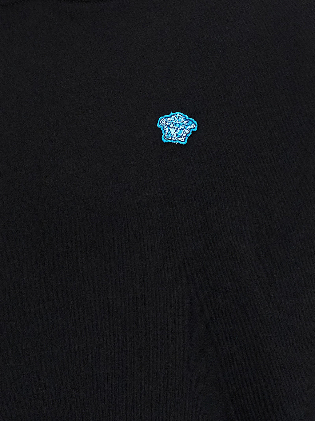Versace Black Cotton Sweatshirt Versace