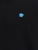 Versace Black Cotton Sweatshirt Versace