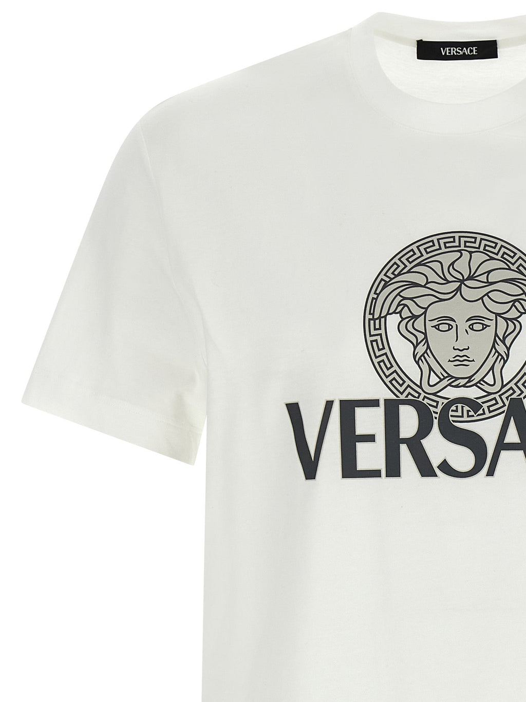 Versace Bicolor Cotton T-Shirt Versace