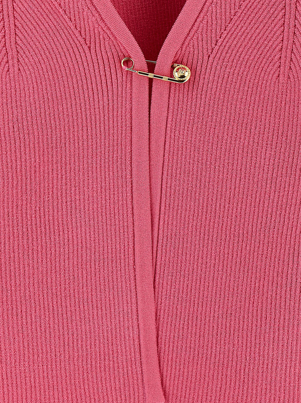 Versace Fuchsia Viscose Cardigan Versace
