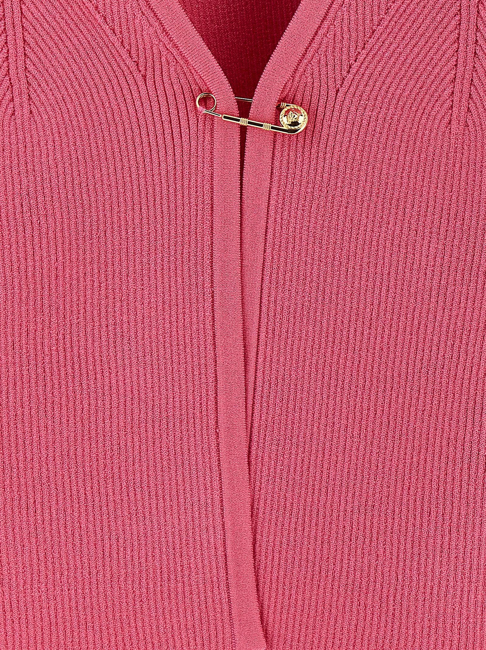 Versace Fuchsia Viscose Cardigan Versace