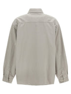 Balenciaga Gray Cotton Blouse Balenciaga