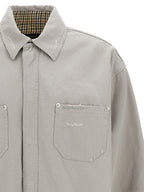 Balenciaga Gray Cotton Blouse Balenciaga