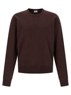Saint Laurent Bordeaux Cotton Sweatshirt Saint Laurent
