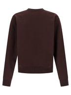 Saint Laurent Bordeaux Cotton Sweatshirt Saint Laurent
