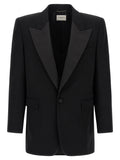 Saint Laurent Black Wool Blazer Saint Laurent