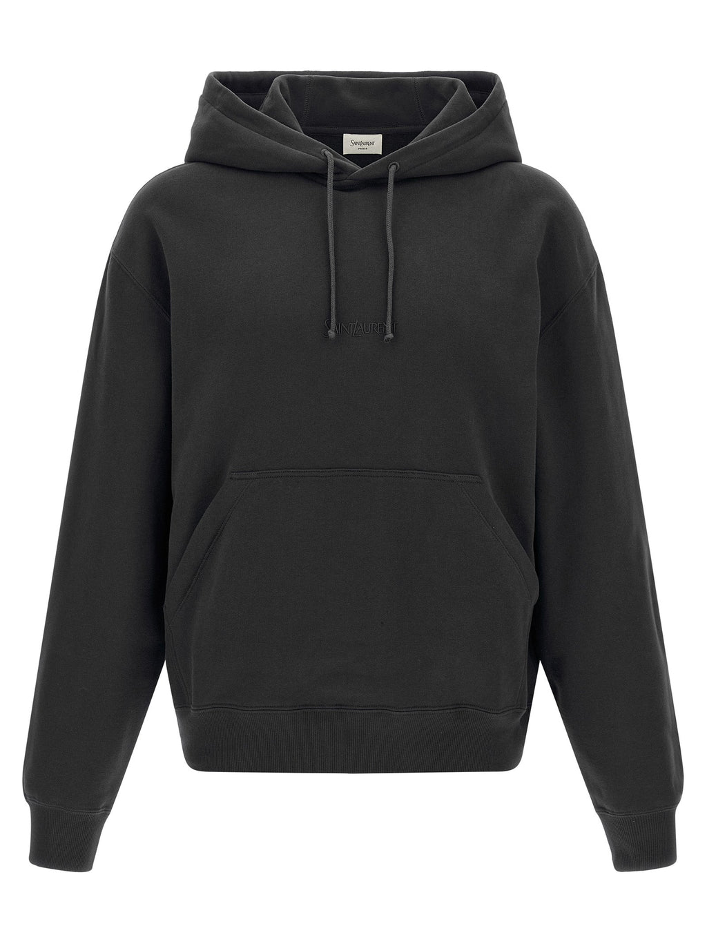 Saint Laurent Gray Cotton Sweatshirt Saint Laurent