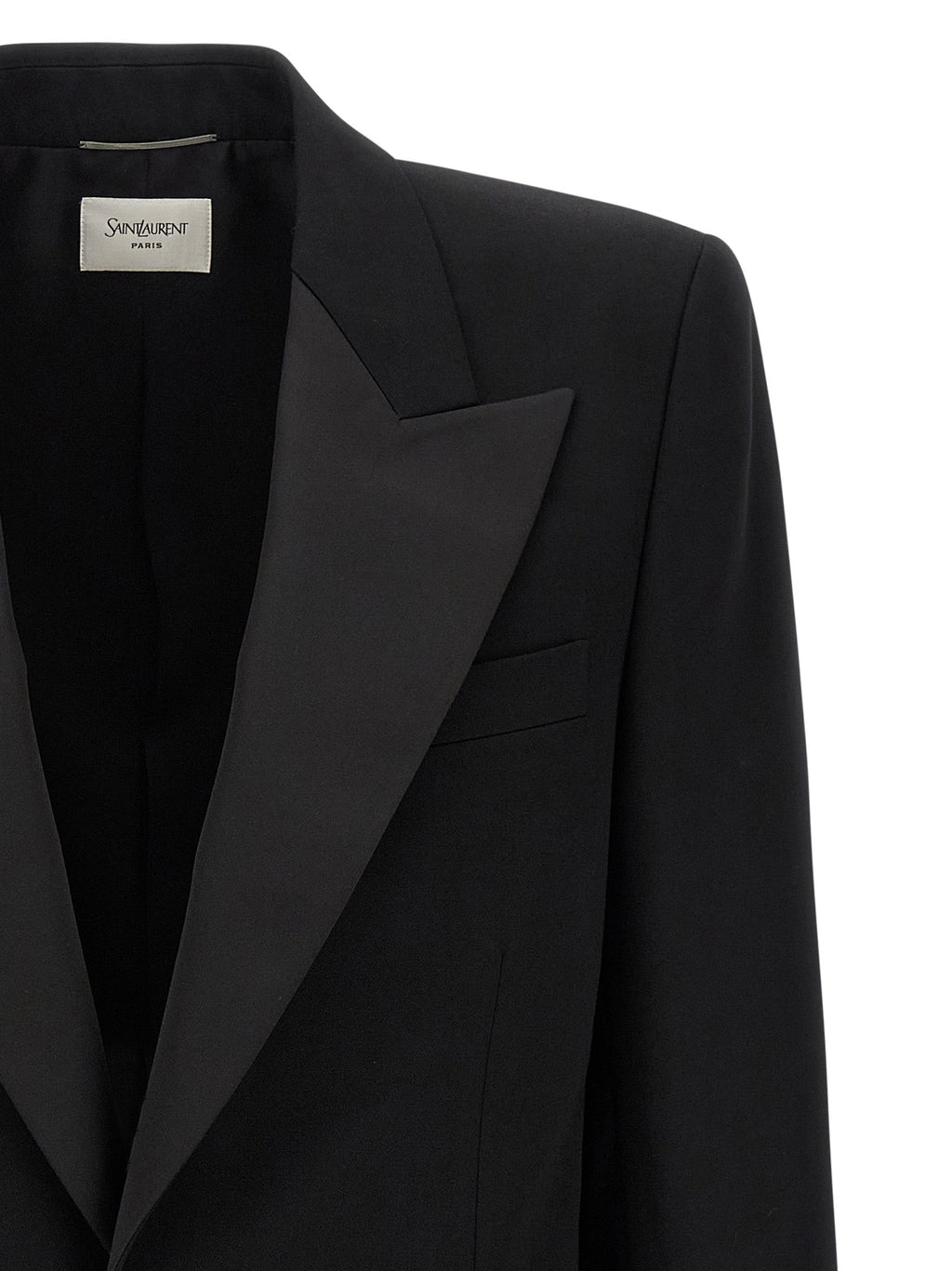 Saint Laurent Black Wool Blazer Saint Laurent