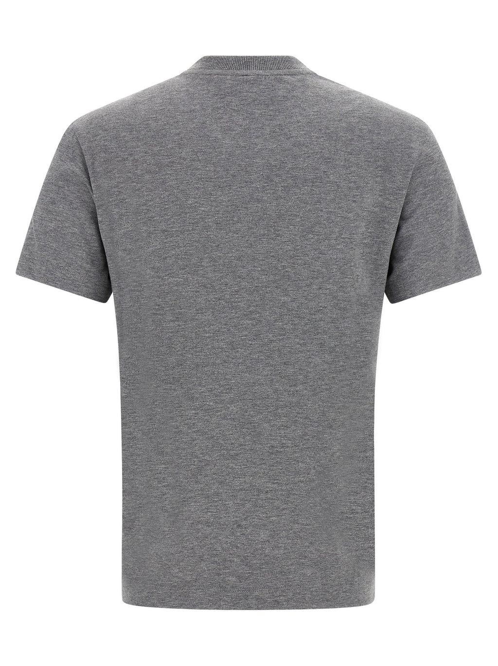 Fendi Gray Cotton T-Shirt Fendi