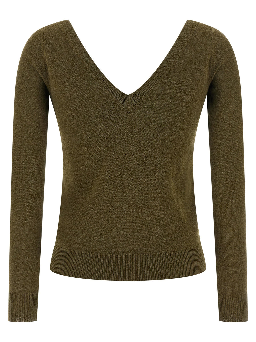 Saint Laurent Bicolor Cashmere Cardigan Saint Laurent