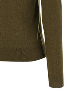 Saint Laurent Bicolor Cashmere Cardigan Saint Laurent