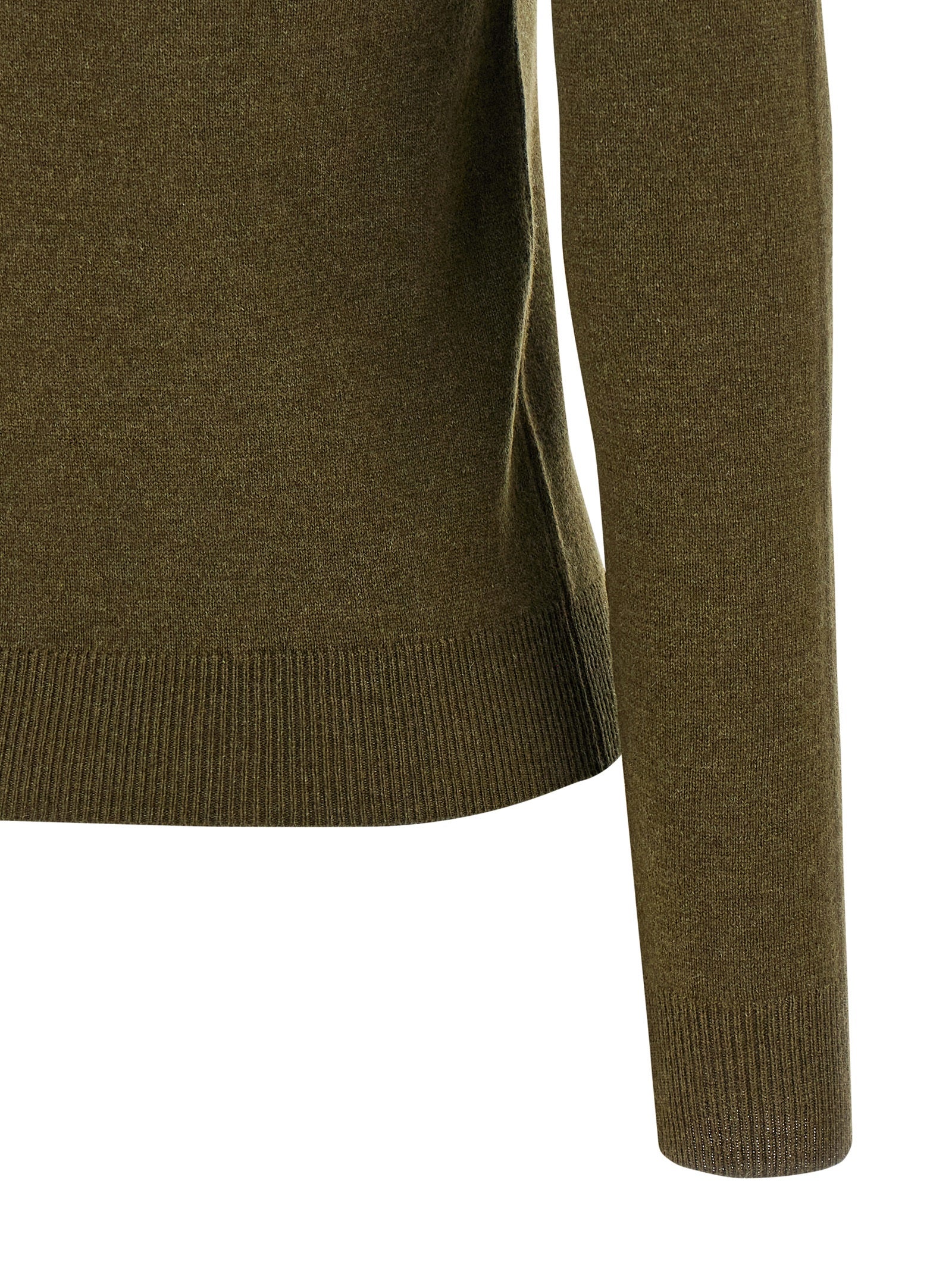 Saint Laurent Bicolor Cashmere Cardigan Saint Laurent