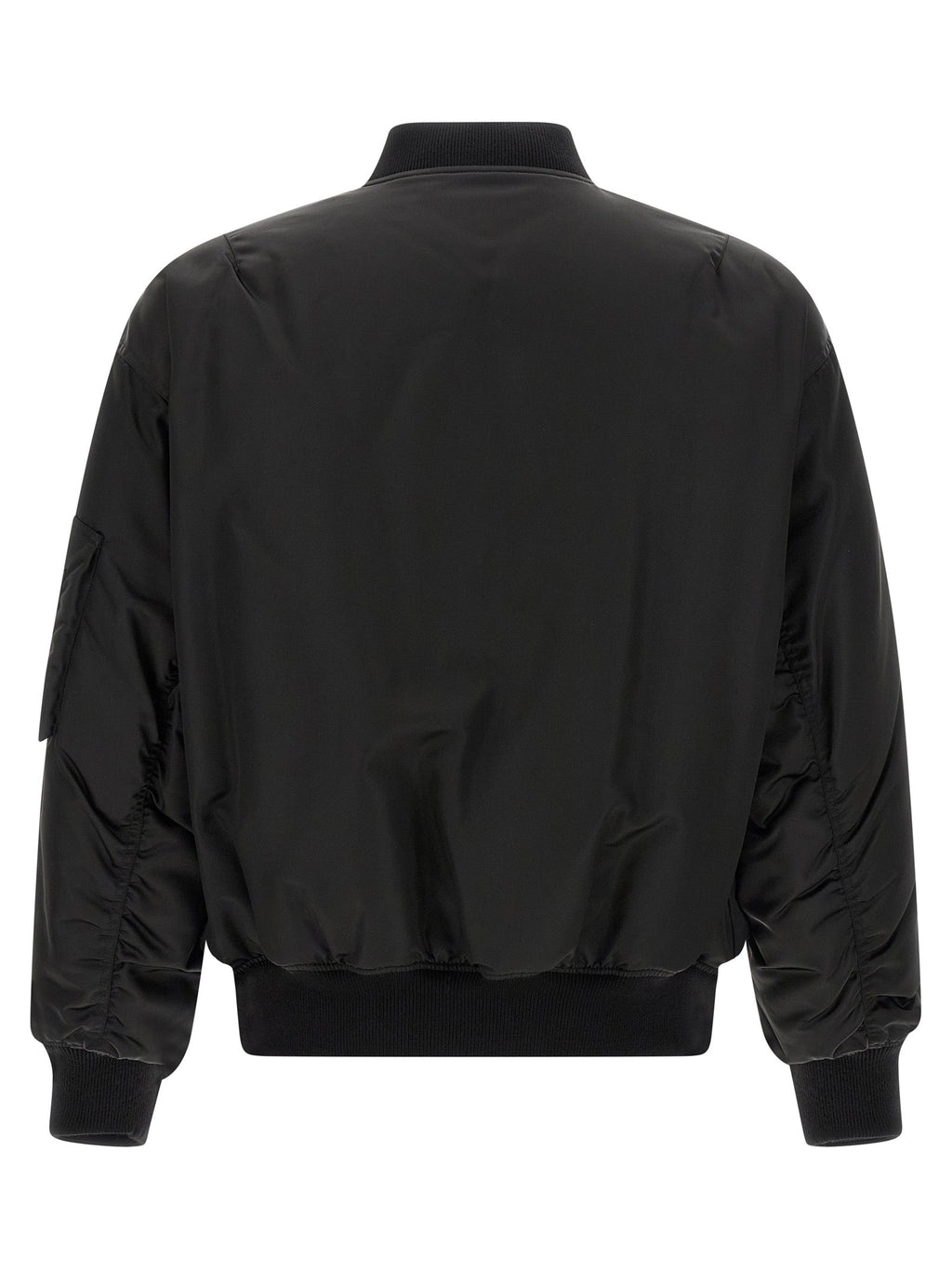 Saint Laurent Black Polyamide Bomber Saint Laurent