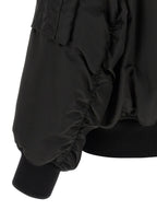 Saint Laurent Black Polyamide Bomber Saint Laurent