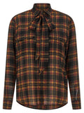Saint Laurent Multicolor Wool Blouse Saint Laurent