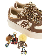 Fendi Multicolor Calfskin Platform Sneakers Fendi