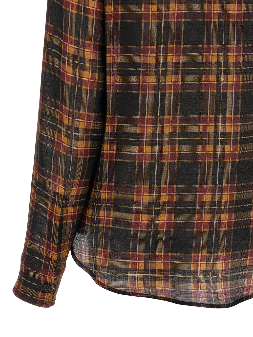 Saint Laurent Multicolor Wool Blouse Saint Laurent