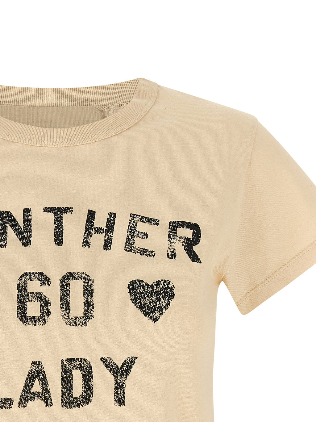 Valentino Garavani Beige Cotton T-Shirt Valentino Garavani