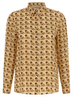 Valentino Garavani Beige Silk Blouse Valentino Garavani