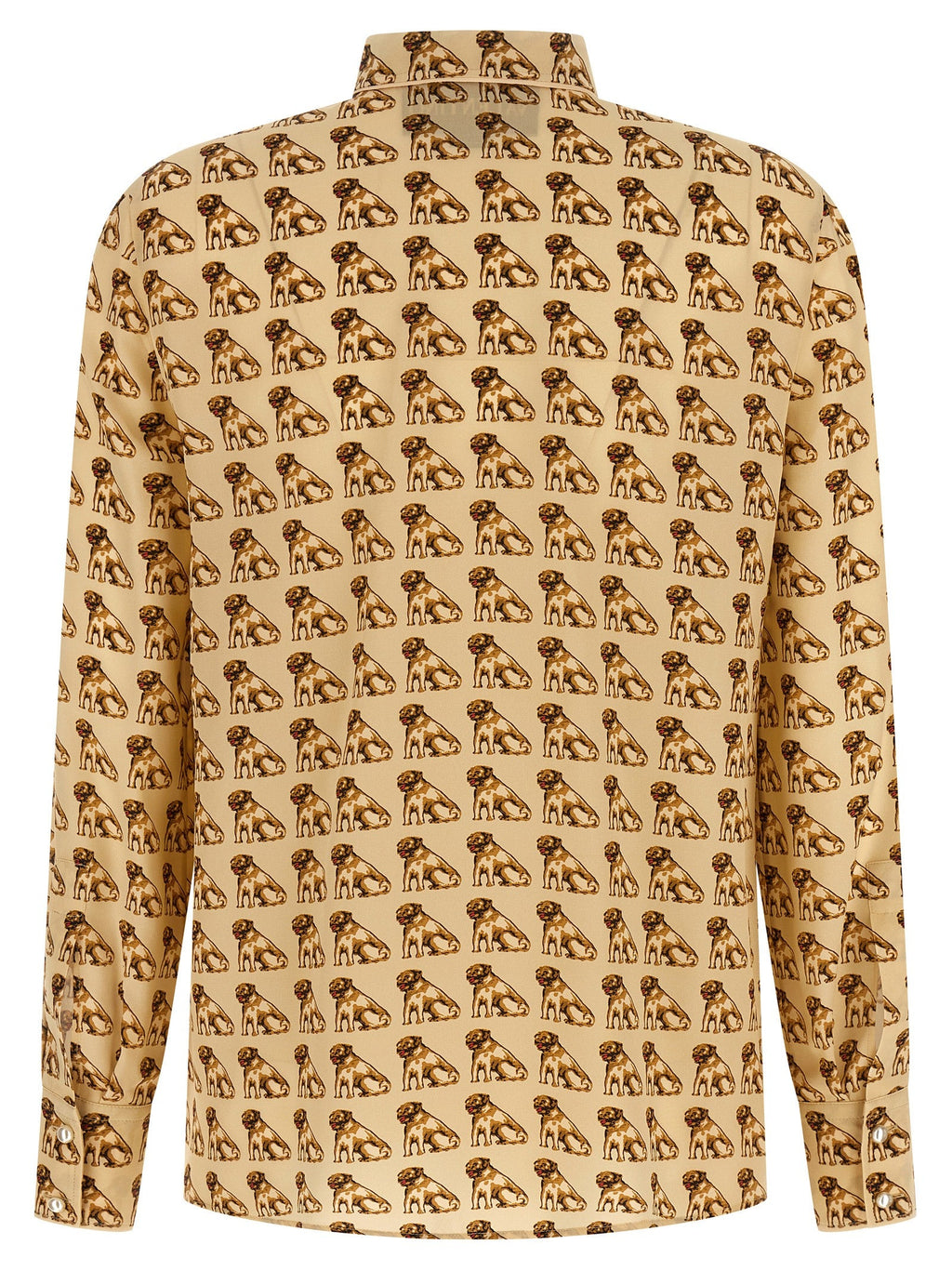 Valentino Garavani Beige Silk Blouse Valentino Garavani