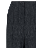 Fendi Blue Cotton High-Waisted Jean Fendi