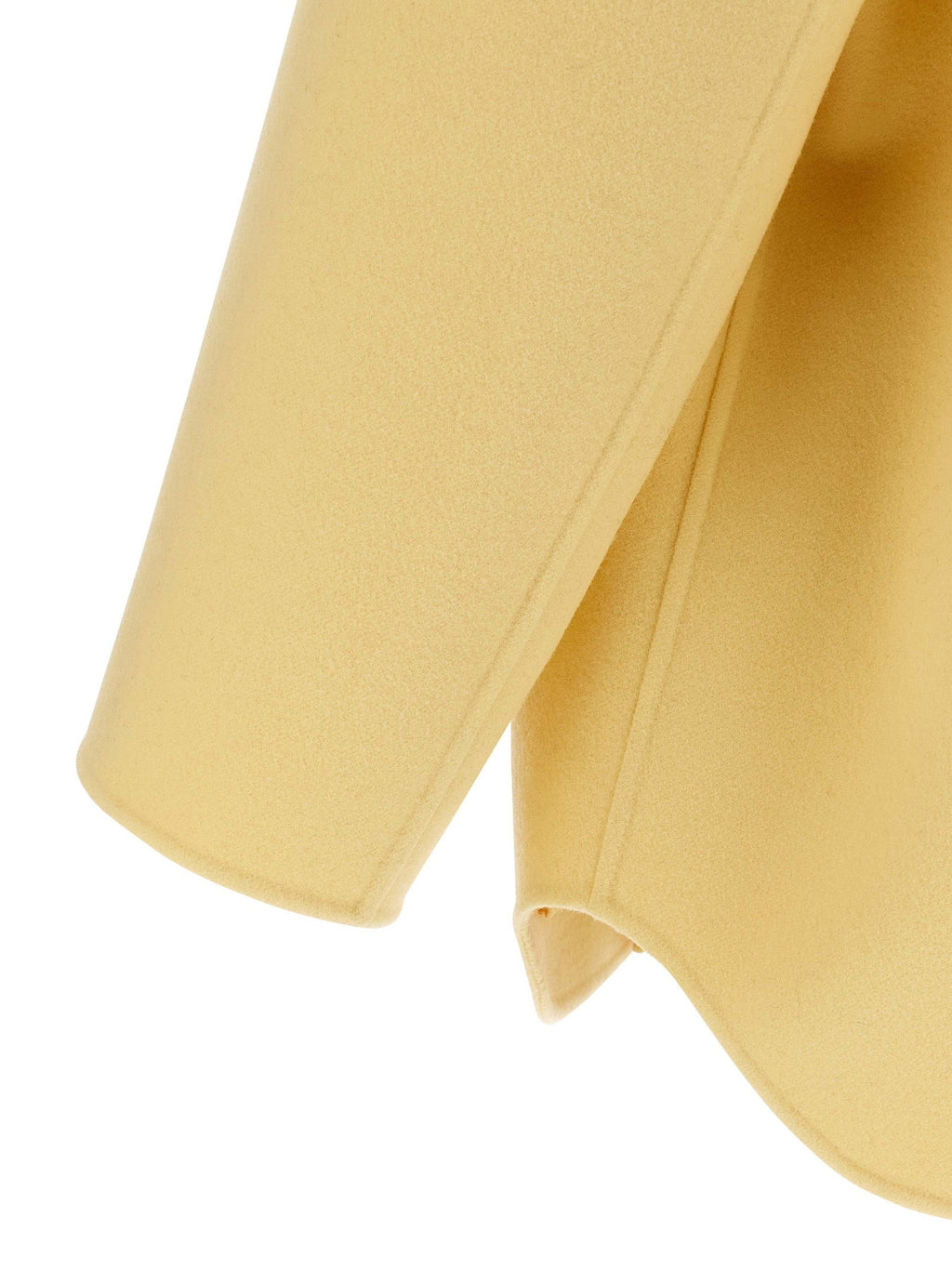 Fendi Bicolor Virgin Wool Coat Fendi
