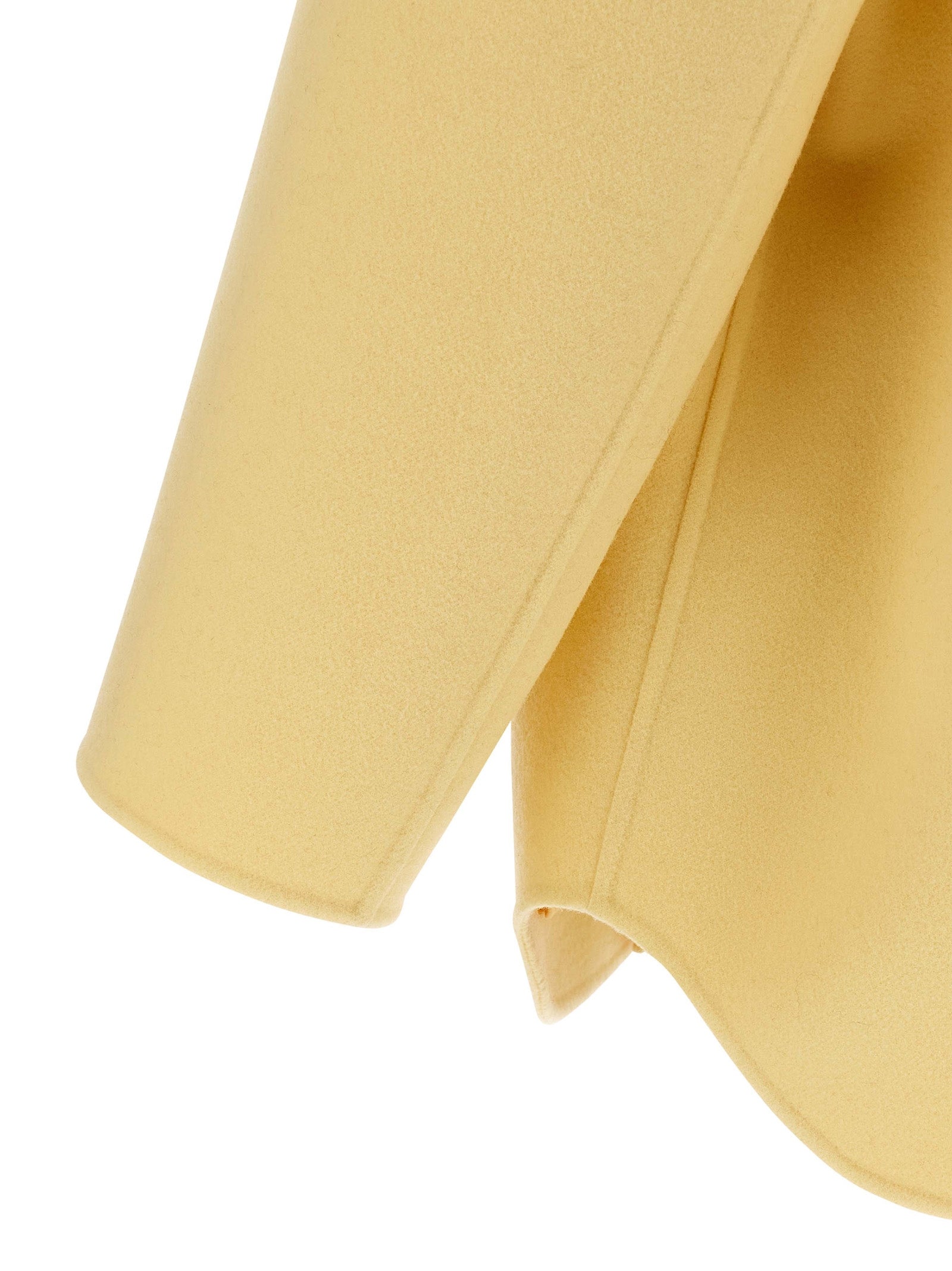 Fendi Bicolor Virgin Wool Coat Fendi