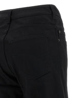Balenciaga Black Cotton Flared Jeans Balenciaga