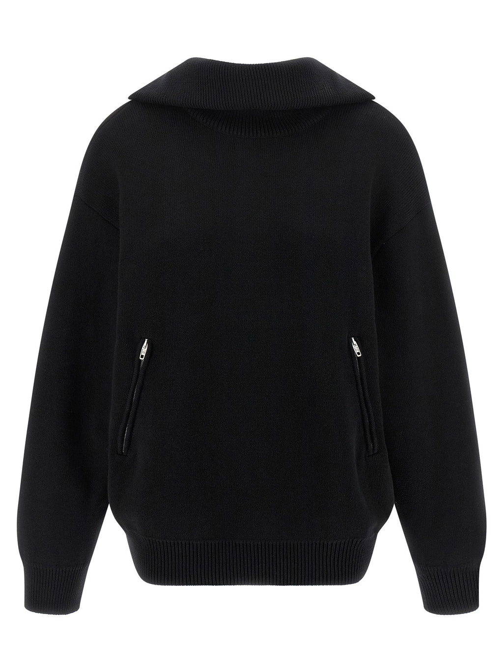 Balenciaga Black Cotton Cardigan Balenciaga