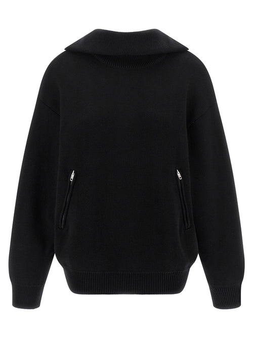 Balenciaga Black Cotton Cardigan Balenciaga