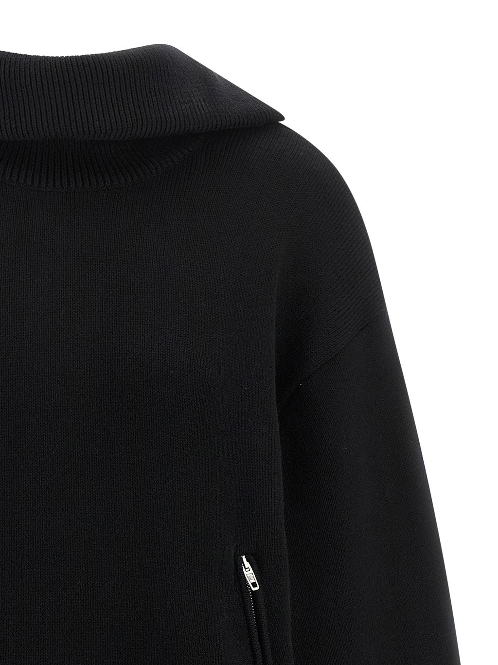 Balenciaga Black Cotton Cardigan Balenciaga