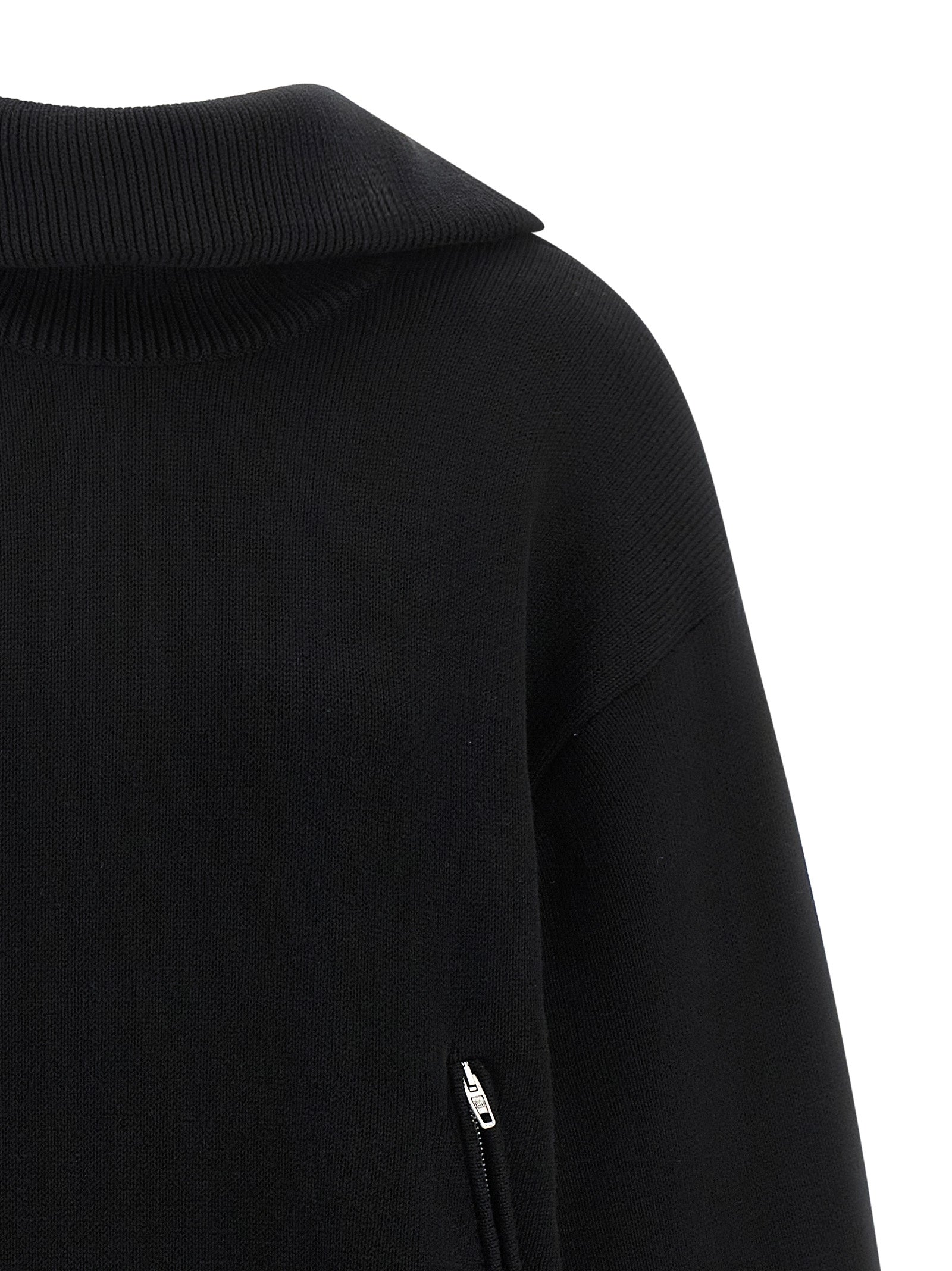 Balenciaga Black Cotton Cardigan Balenciaga