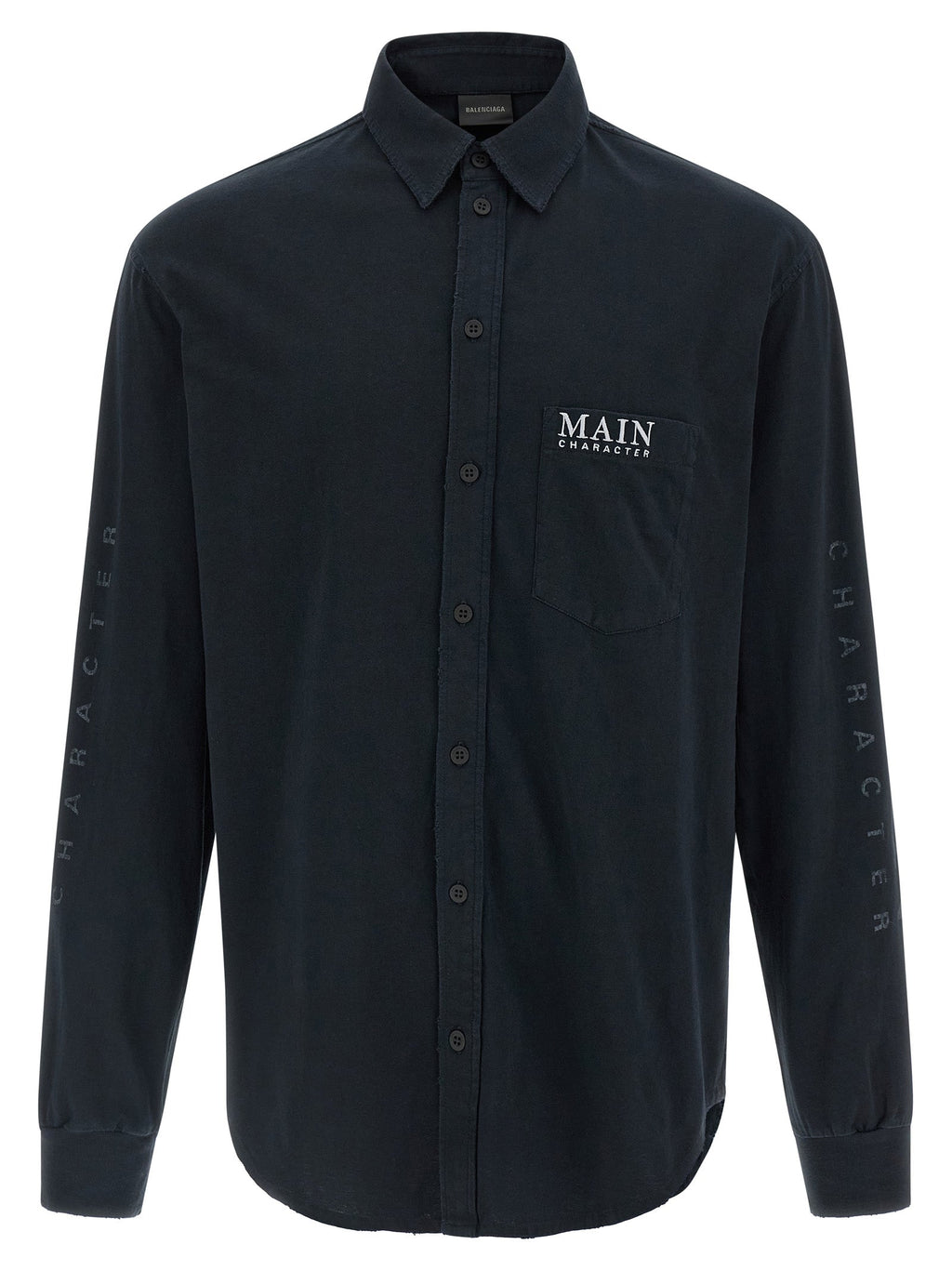 Balenciaga Black Cotton Blouse Balenciaga