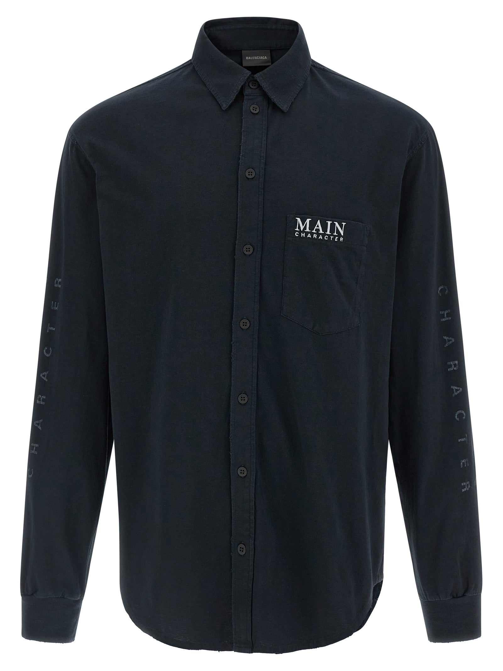 Balenciaga Black Cotton Blouse Balenciaga
