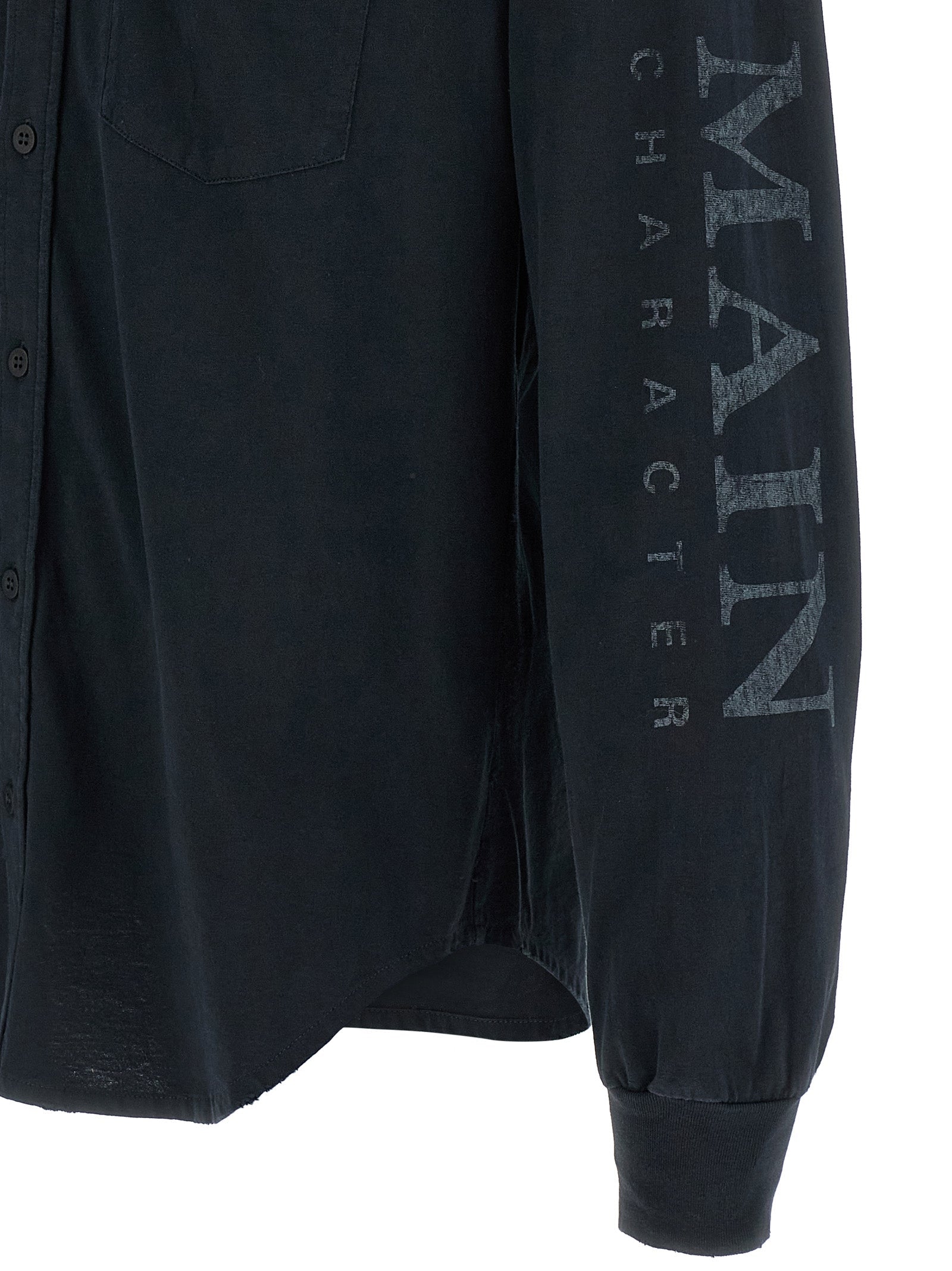 Balenciaga Black Cotton Blouse Balenciaga