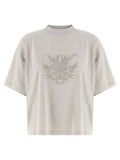 Balenciaga White Cotton T-Shirt Balenciaga