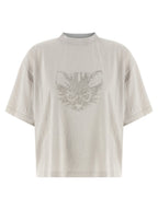Balenciaga White Cotton T-Shirt Balenciaga