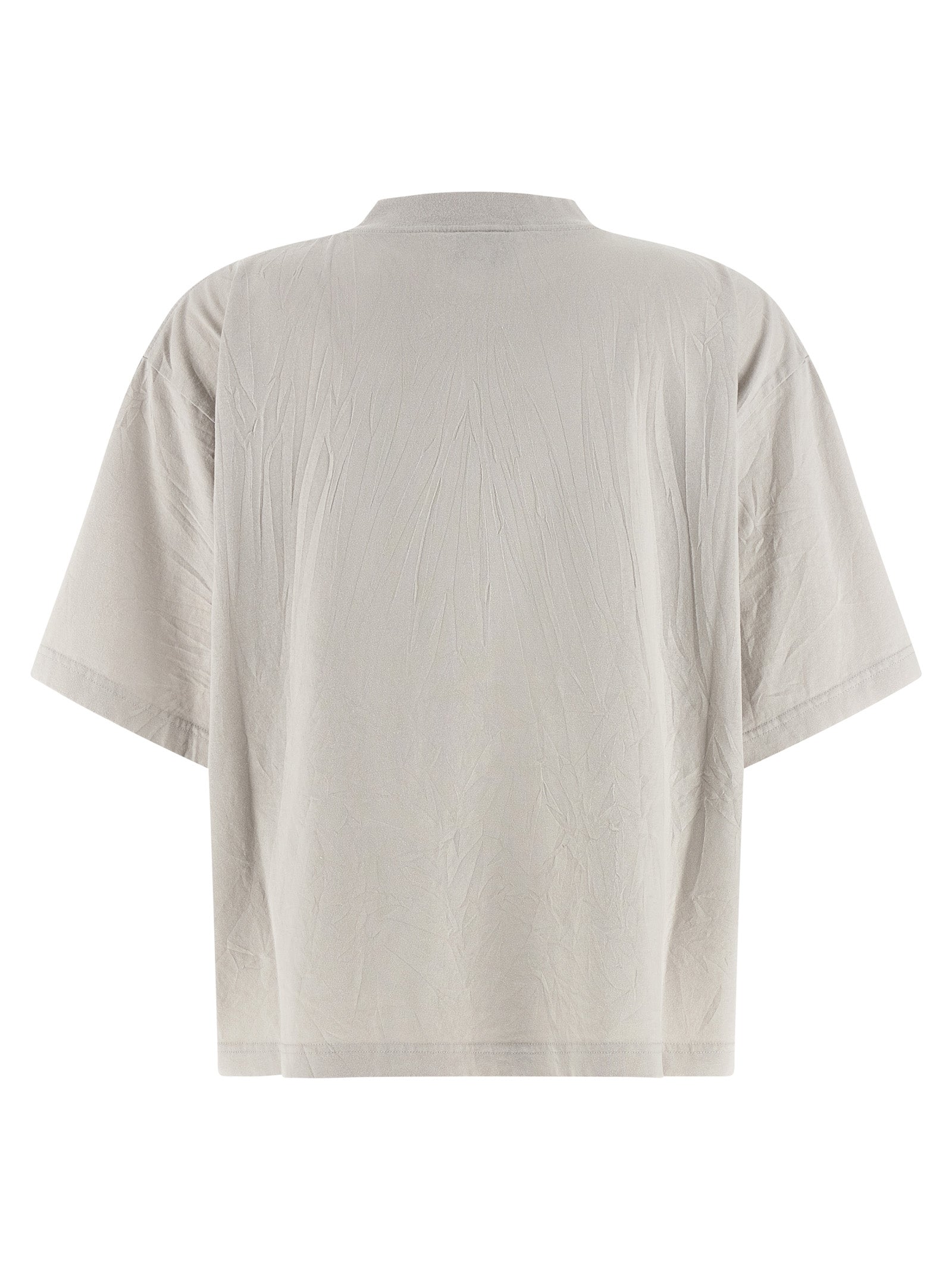 Balenciaga White Cotton T-Shirt Balenciaga
