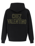 Valentino Garavani Black Cotton Sweatshirt Valentino Garavani