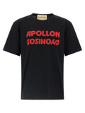 Valentino Garavani Black Cotton T-Shirt Valentino Garavani