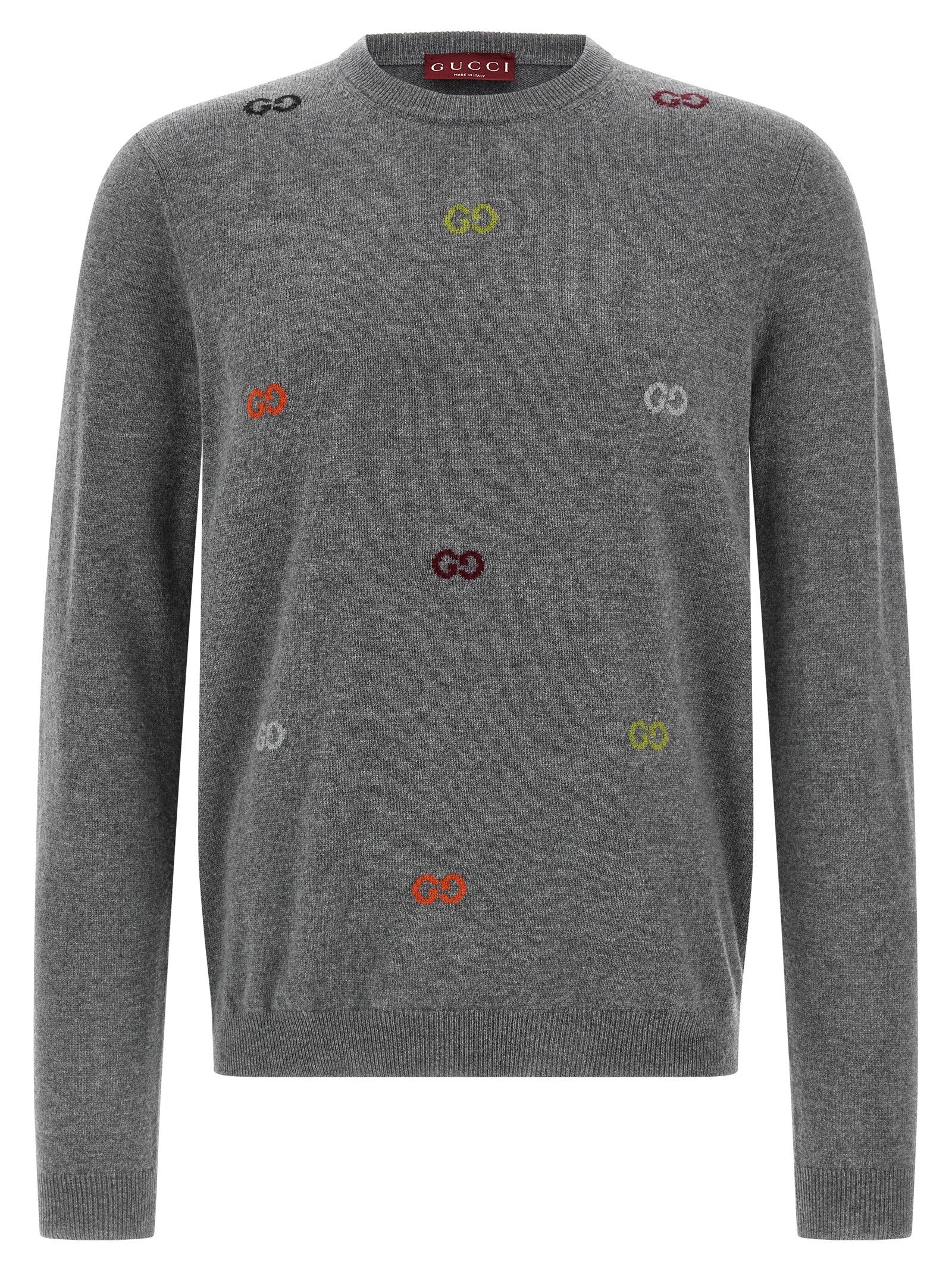 Gucci Gray Cashmere Cardigan Gucci