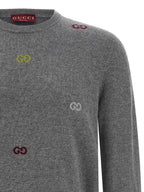 Gucci Gray Cashmere Cardigan Gucci