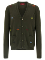 Gucci Bicolor Cashmere Cardigan Gucci