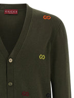 Gucci Bicolor Cashmere Cardigan Gucci