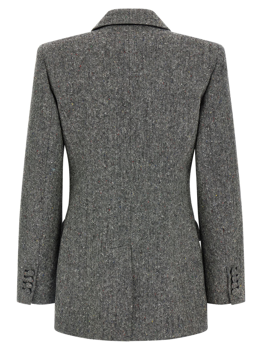 Valentino Garavani Gray Virgin Wool Blazer Valentino Garavani