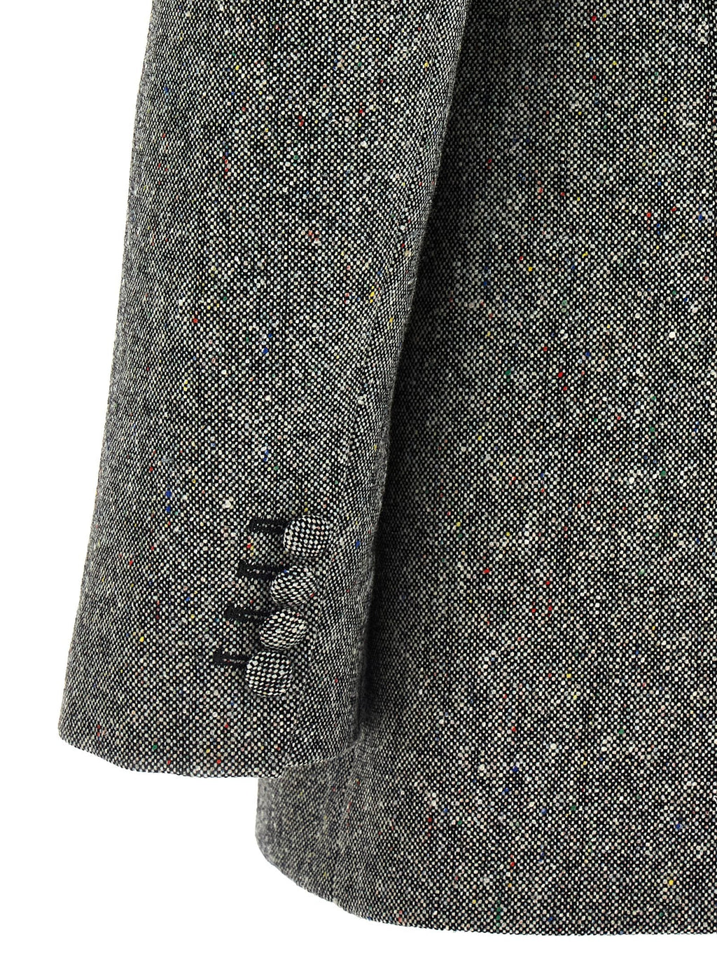 Valentino Garavani Gray Virgin Wool Blazer Valentino Garavani