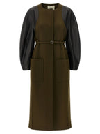 Fendi Bicolor Viscose Coat Fendi